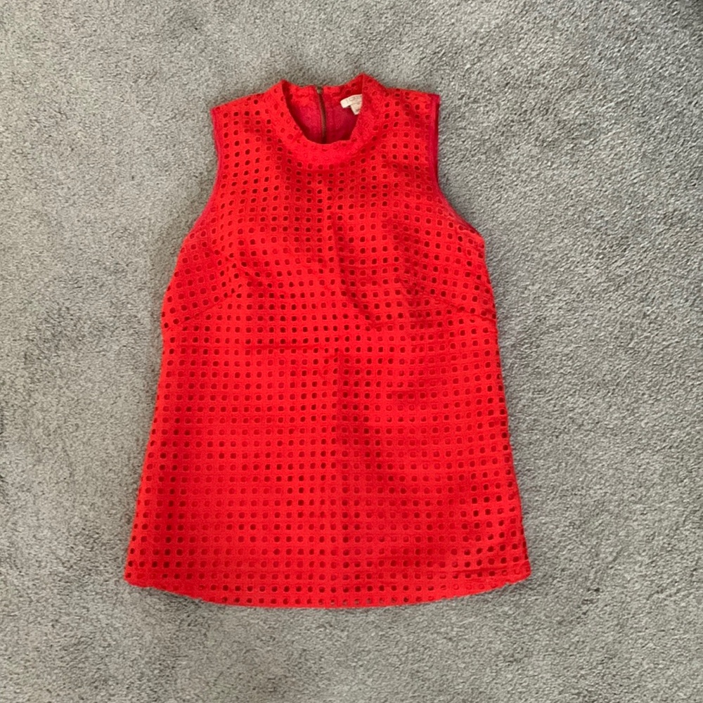 Sleeveless J Crew top